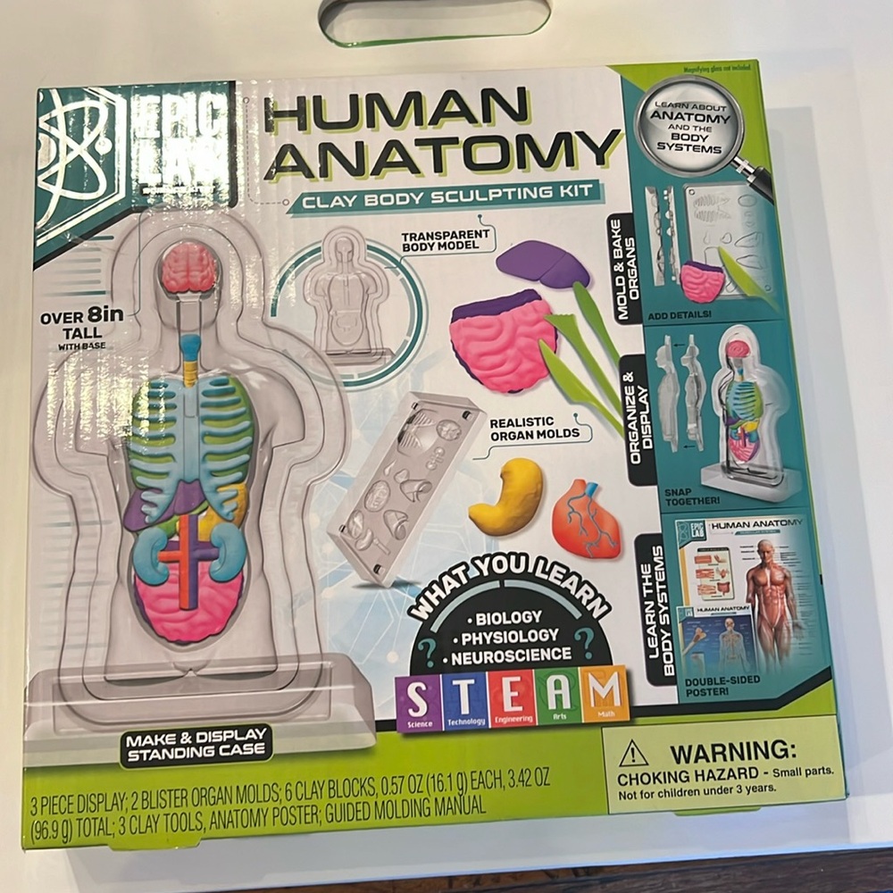 NEW - ArtSkills® Epic Lab Human Anatomy STEM Kit